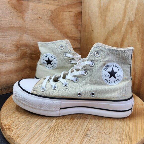 Converse Chuck Taylor All Star Lift Platform Canvas Sneakers - Picture 9 of 12